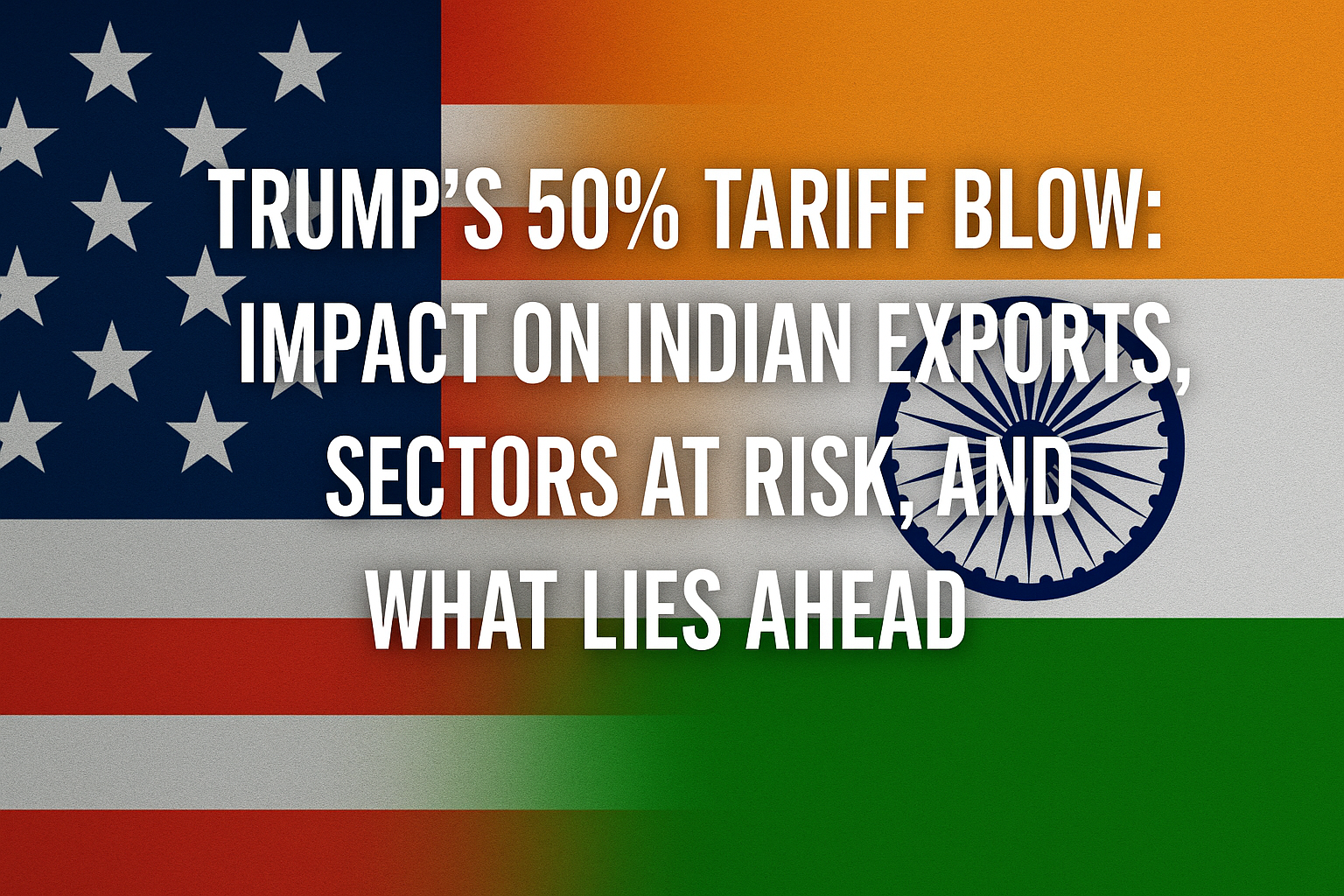 Trump’s decision to impose a 50% tariff on Indian goods may trigger a major trade disruption.